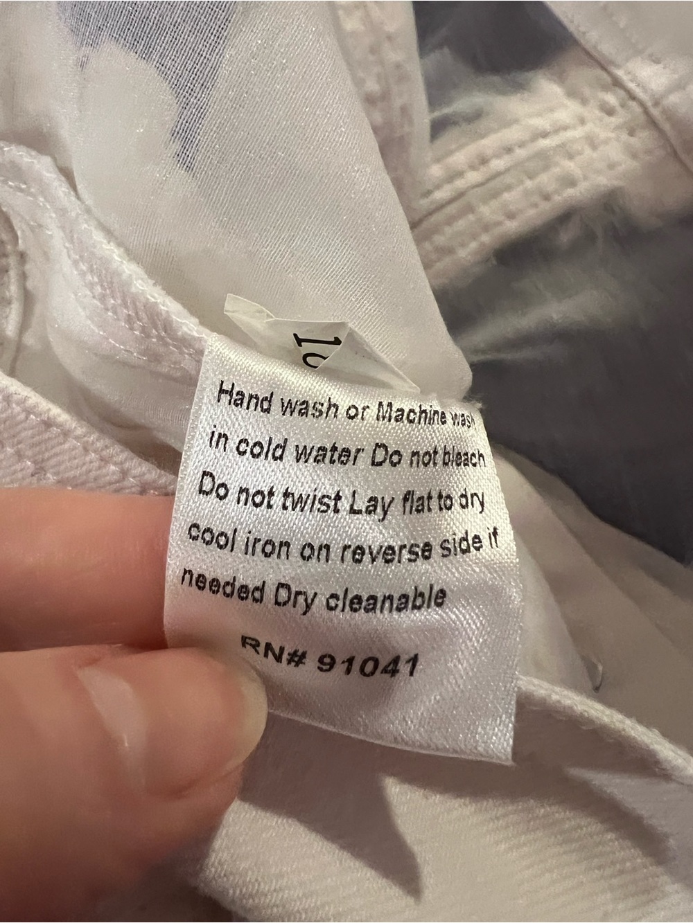 NWT AZI White Frayed Sheer Denim-Style Jacket $103 - Picture 10 of 10